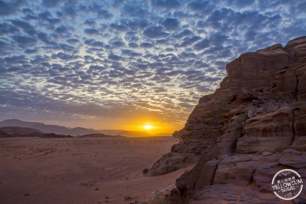 約旦,Wadi Rum,黃心,中東,沙漠