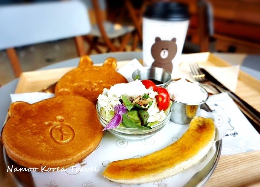 Line Friends meal